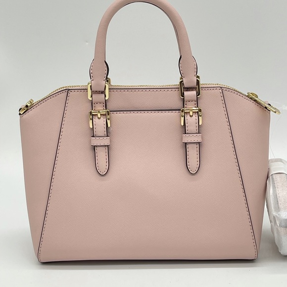 Michael Kors Medium Ciara Satchel Bag Blossom - Picture 7 of 13